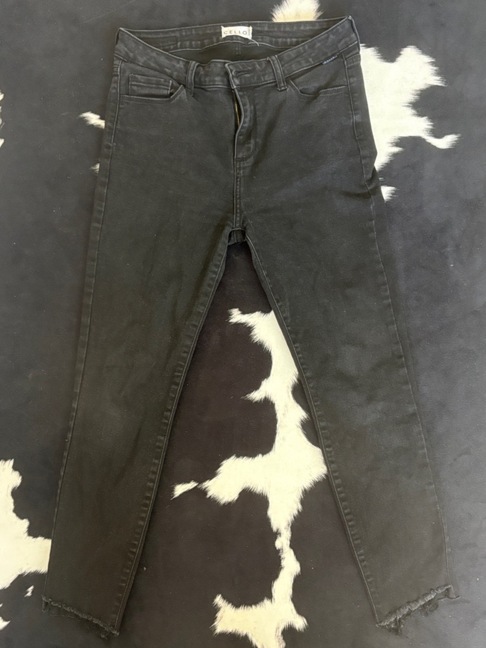 Cello high rise distressed skinny jeans